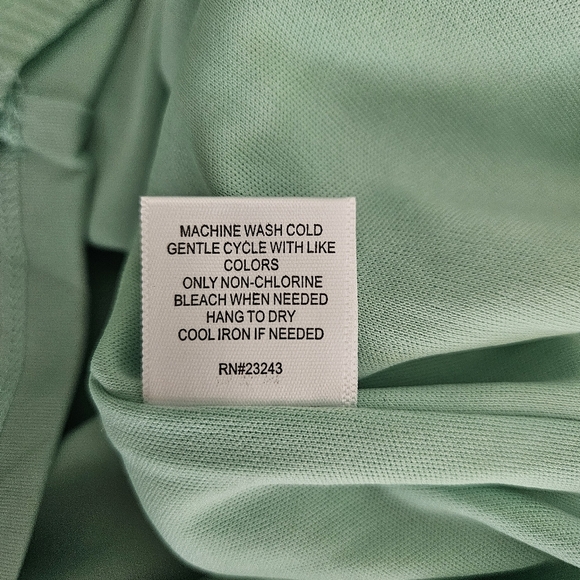 New York & Co Shift Dress Green Sleeveless Lace V Neck Sundress Small - Picture 9 of 9